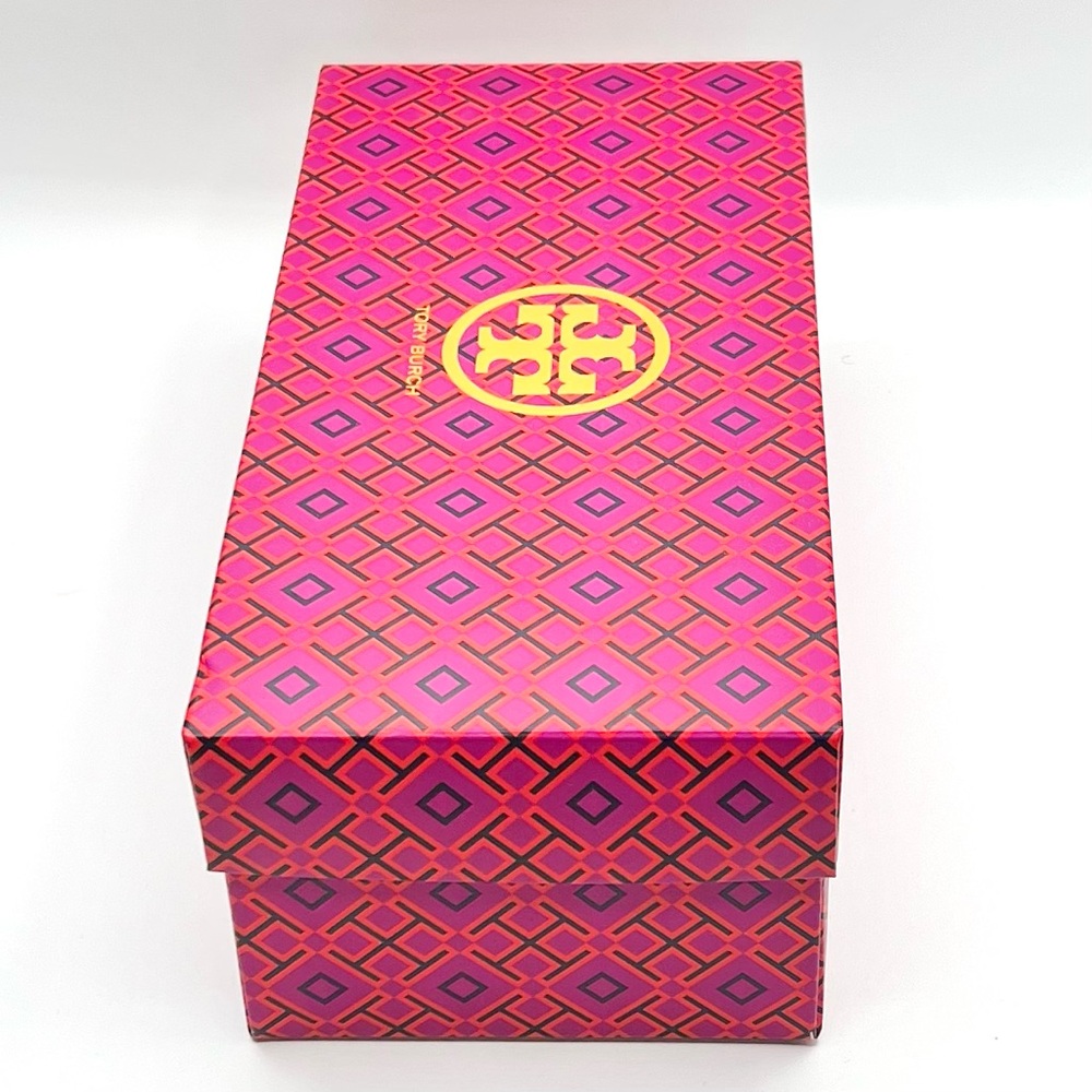 Tory Burch Pink and Purple Geometric Box